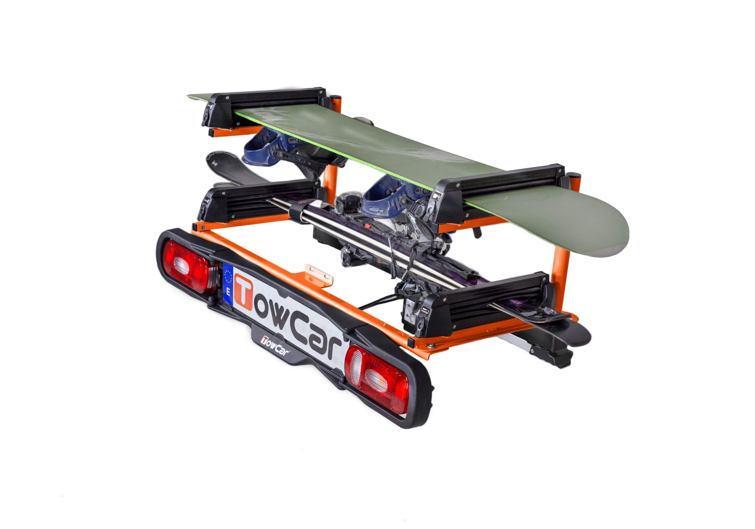 :TowCar Aneto Orange towbar ski and board carrier, no. AEPK025 