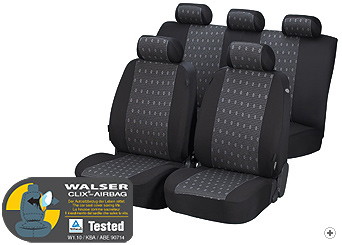 Full Set Car Seat Covers For Front and Rear Row 5 Seats Wear