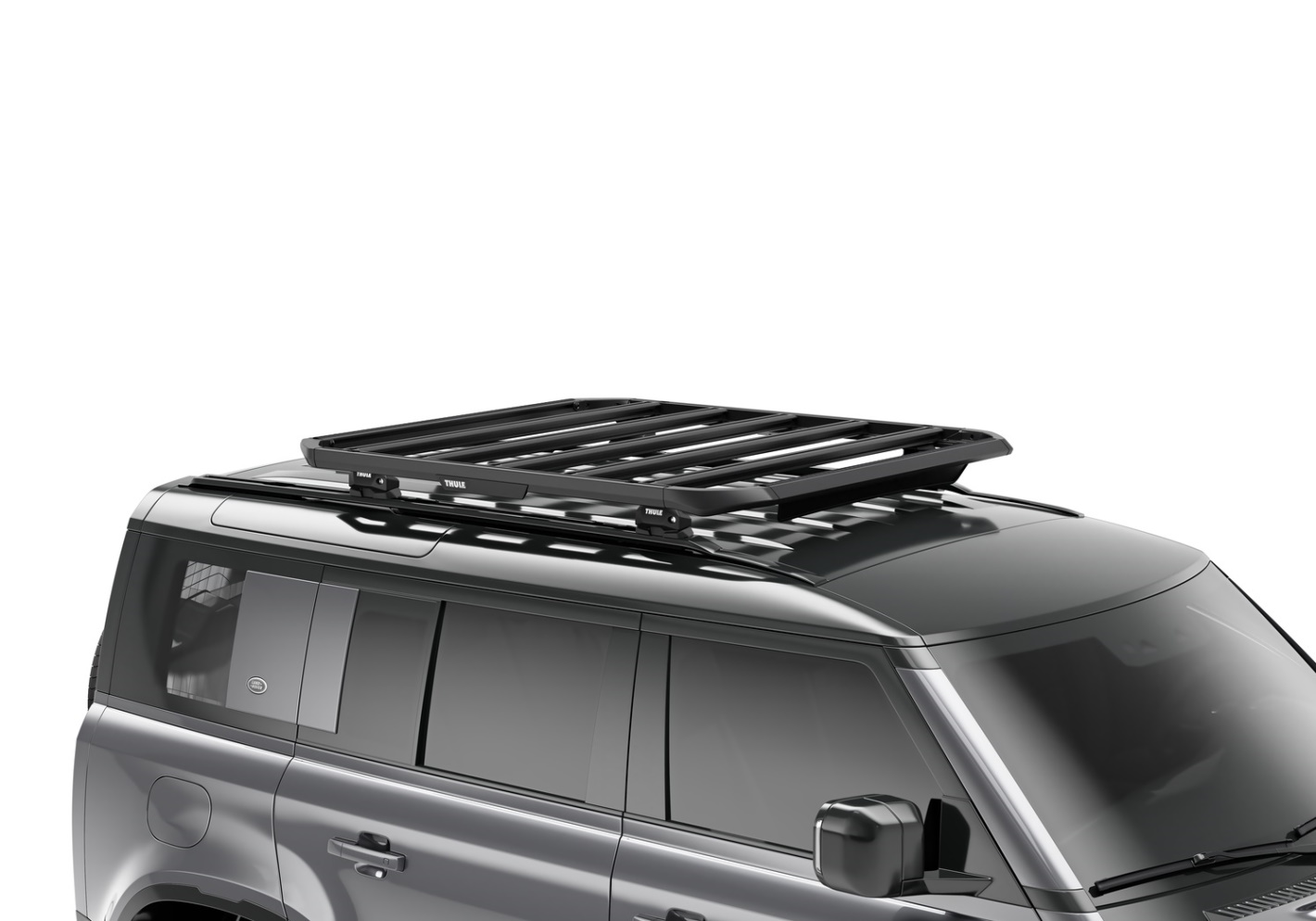 Audi Q4 e-tron (2021 onwards):Thule Caprock L - complete roof platform package