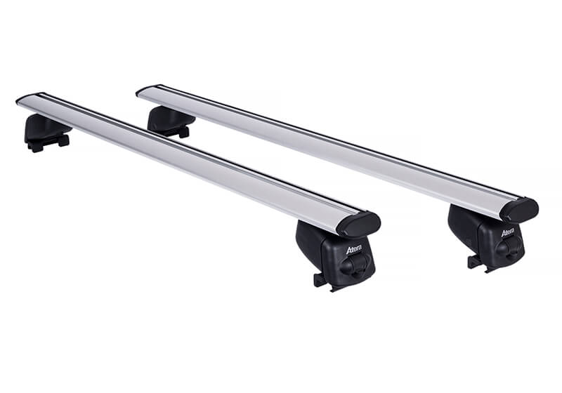 KGM Tivoli (2015 onwards):Atera SIGNO AS silver flush rail aero-profile bars no. AR7385