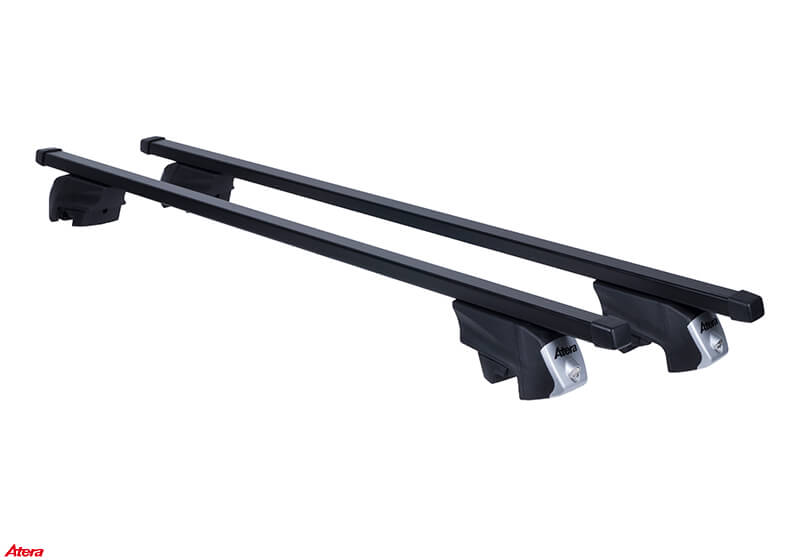 Audi A4 Avant (2008 to 2015):Atera SIGNO RTD 122cm steel roof bars (2) 048 422