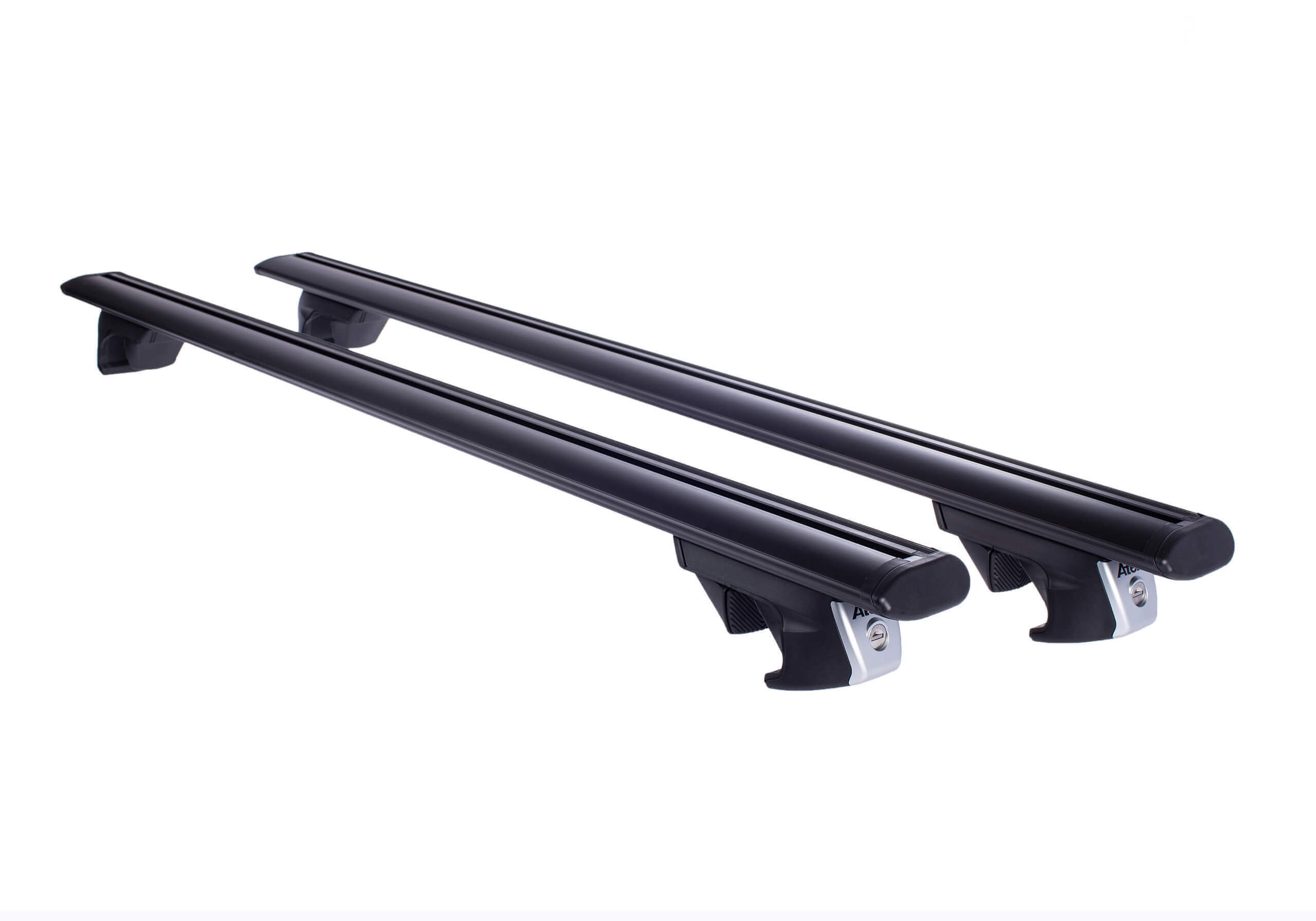 Infiniti FX (2009 to 2013):Atera SIGNO RT 122cm black aero-profile aluminium bars 
