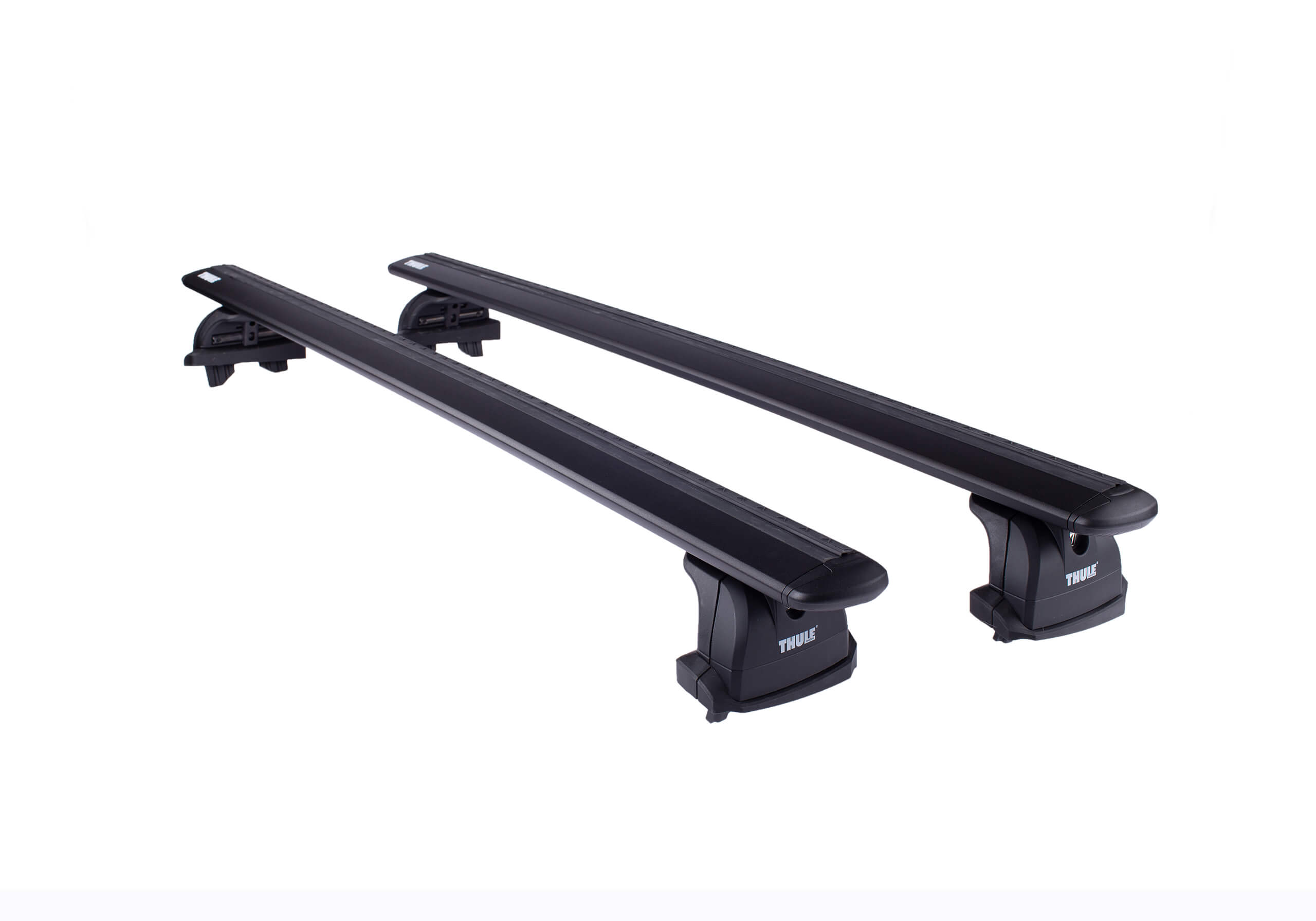 Renault Master L1 (SWB) H2 (high roof) (2010 to 2024):Thule black WingBars package - 753, 7114B, 3096