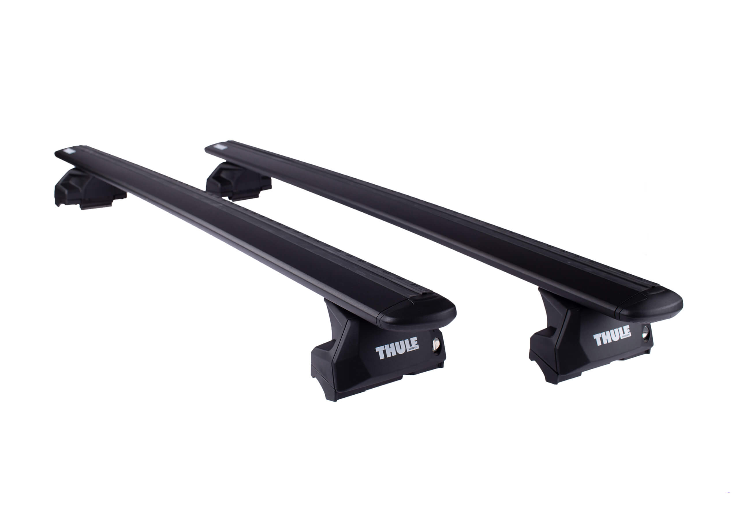 BMW 3 series Touring (2012 to 2019):Thule black WingBars package - 7106, 7112B, 6007