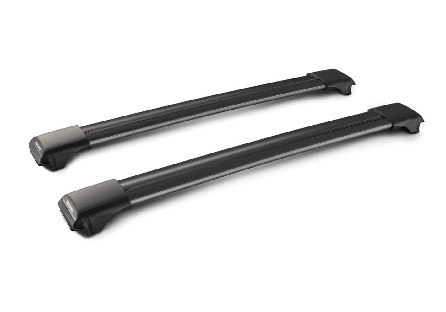 BMW X5 (2007 to 2013):Yakima roof bars package - S46 Aero-X black bars