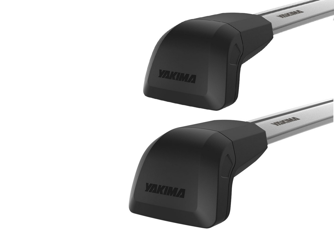 Lexus NX (2014 to 2021):Yakima StreamLine roof bar system with 98cm silver JetStream FX bars