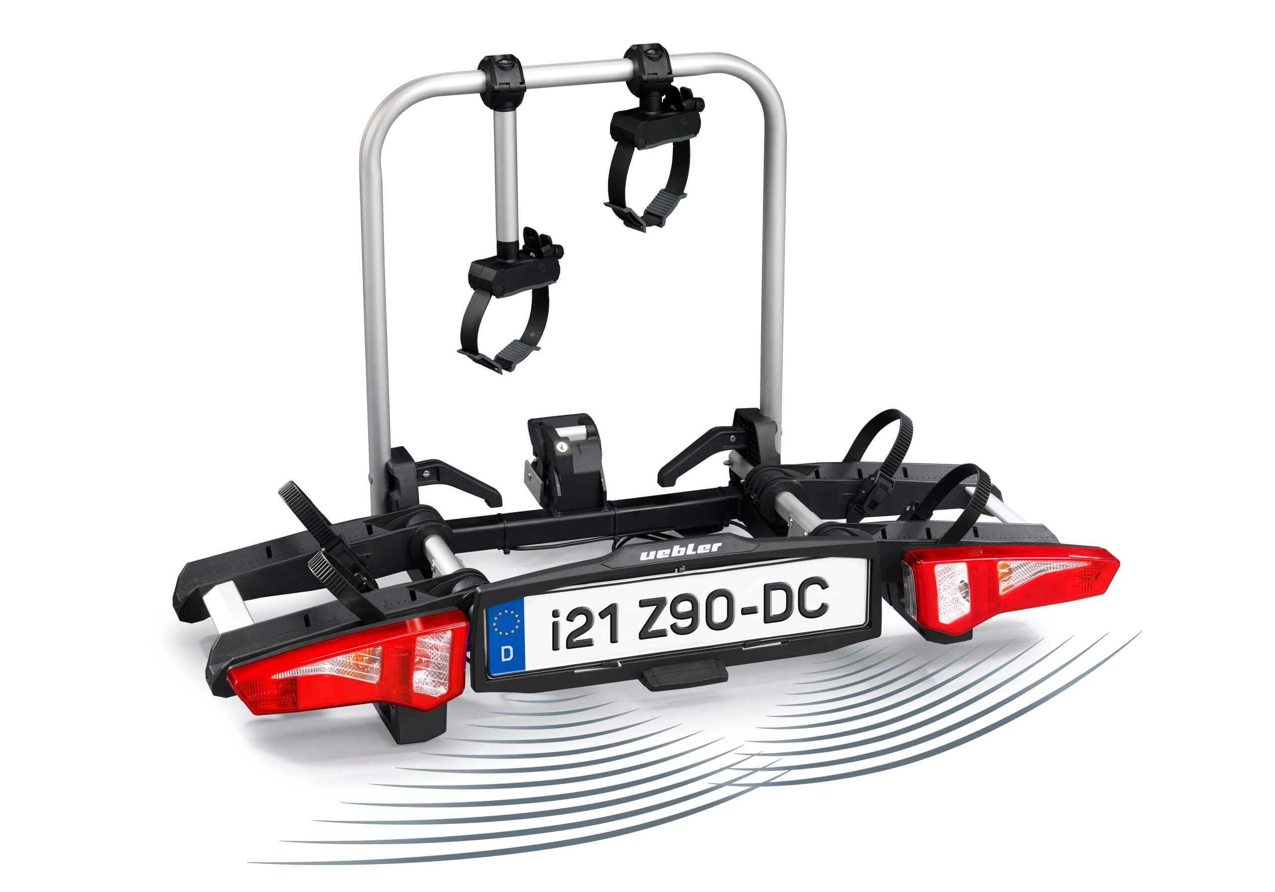 :Uebler i21Z tilting and folding eBike rack (2 bikes) no. 18110-DC