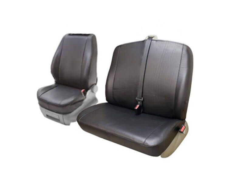 Volkswagen VW T5 Transporter L2 (LWB) H1 (low roof) (2003 to 2015):PeBe Stark Art 1 + 2 seat cover set no. 784009R