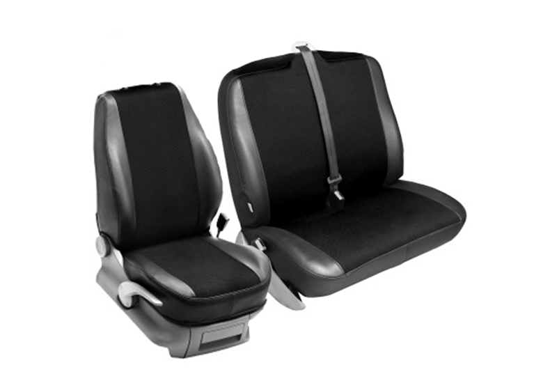 Peugeot Expert L2 (LWB) H2 (high roof) (2007 to 2016):PeBe Stark 1 + 2 seat cover set no. 744523R