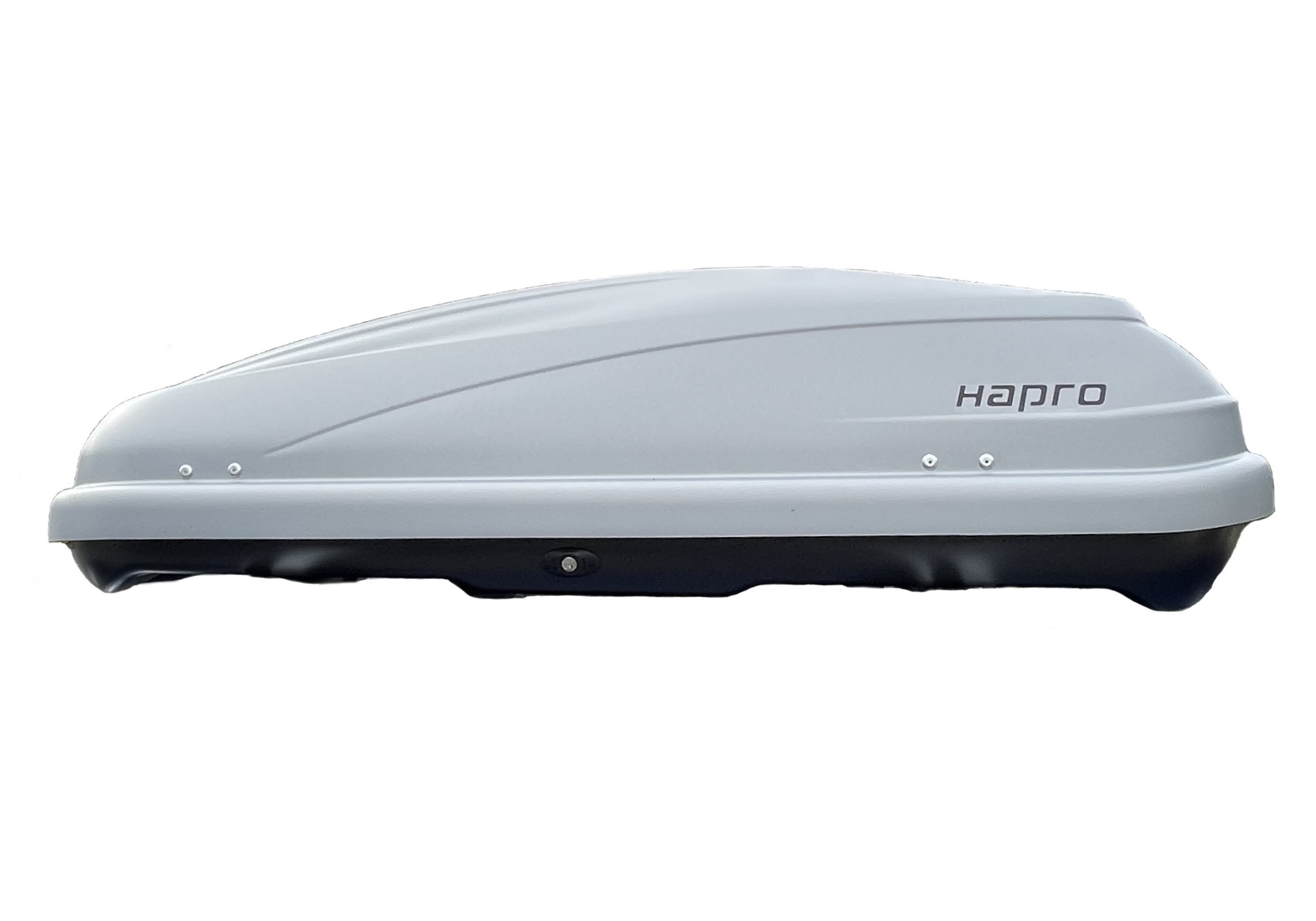 Package deal: Hapro Roady 4000 left-hand opening, silver-grey, box and bars