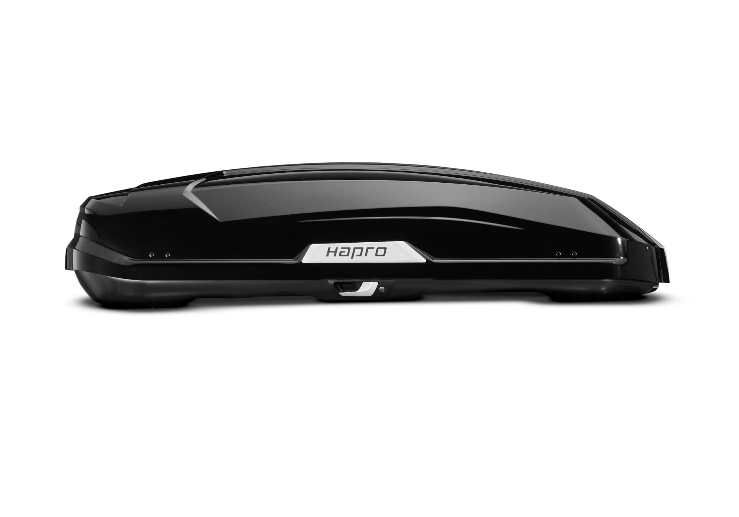 Package deal: Hapro Trivor 440 metallic black roof box and bars
