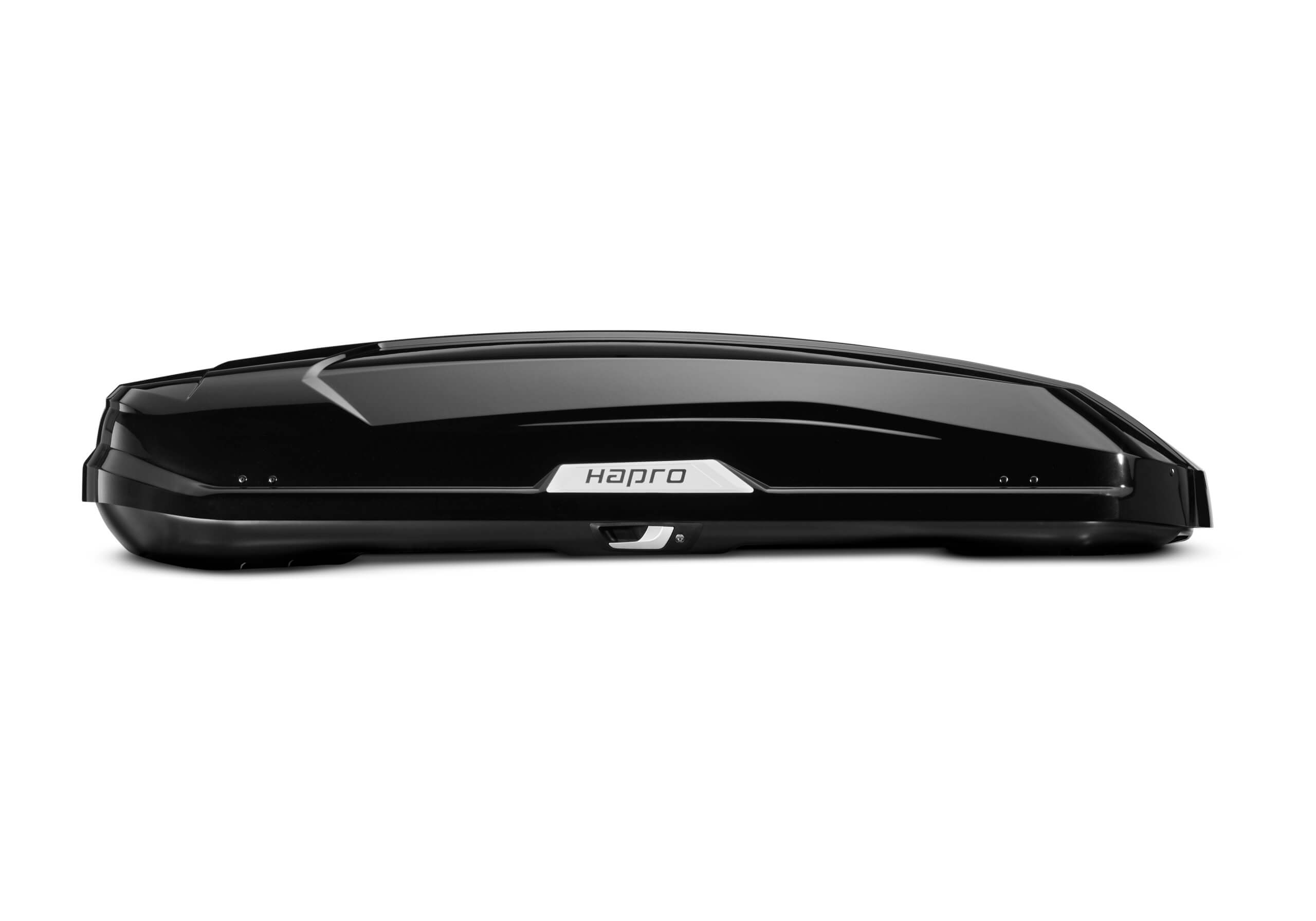 Package deal: Hapro Trivor 560 metallic black roof box and bars
