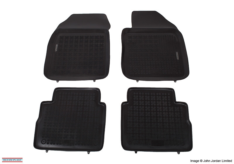 Opel Astra estate (2004 to 2010):Rezaw-Plast floor mats (set of 4), black, no. RZ240505
