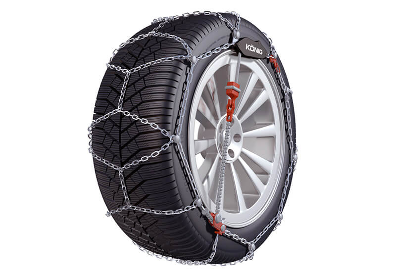 Opel Vectra four door saloon (1996 to 2002):Knig CG-9 snow chains (pair) no. CG-9 080