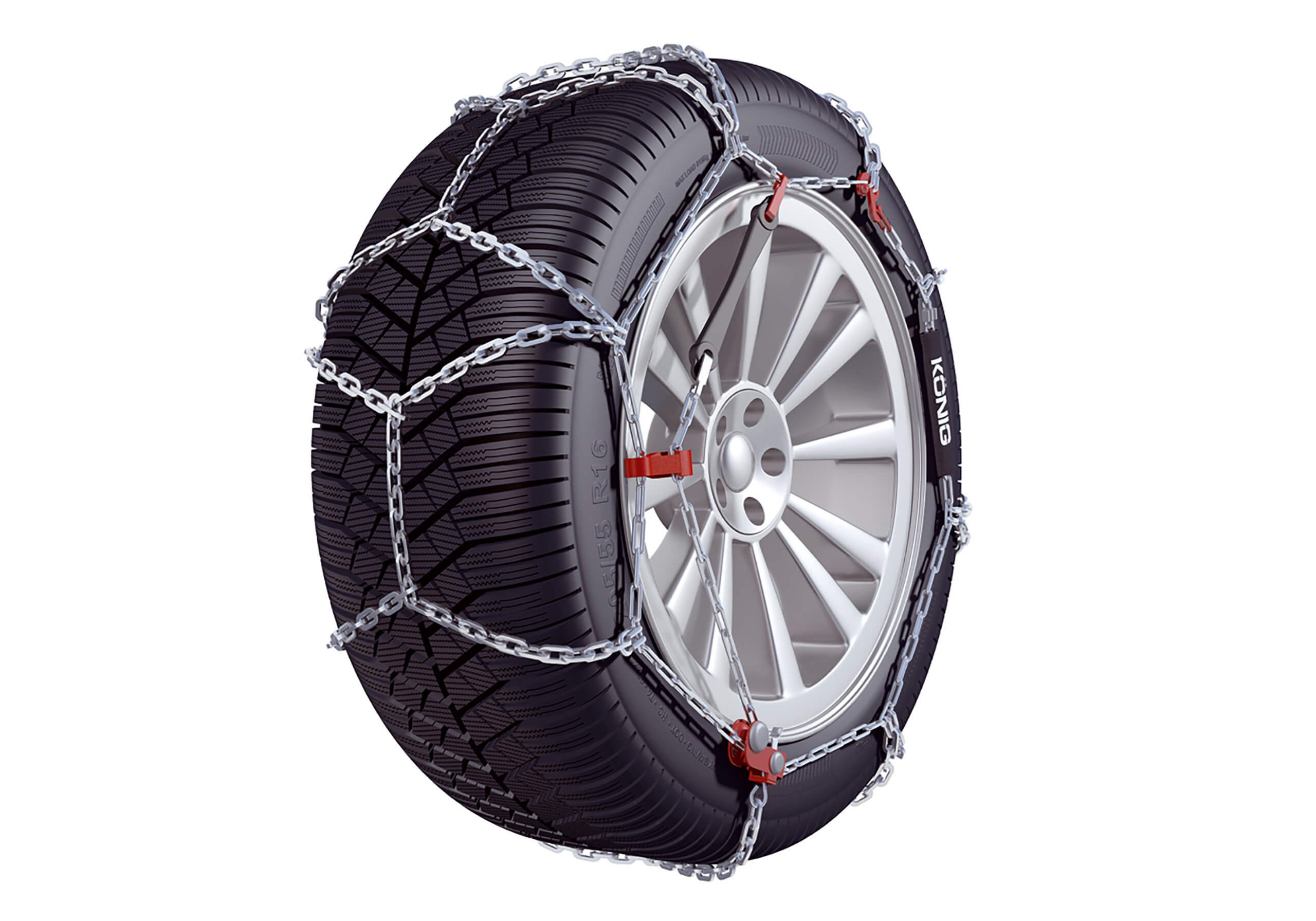 Fiat Tipo three door (1993 to 1996):Knig CB-12 snow chains (pair) no. CB-12 060
