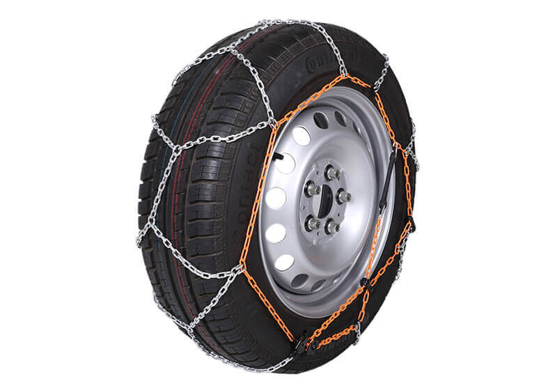Nissan X-trail (2007 to 2014):Polaire XP9 9mm car snow chains (pair) size 120