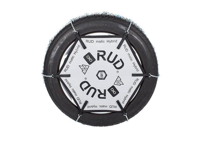 Audi A6 four door saloon (2011 to 2018):RUD Hybrid chains (pair) size H112 (4717324)