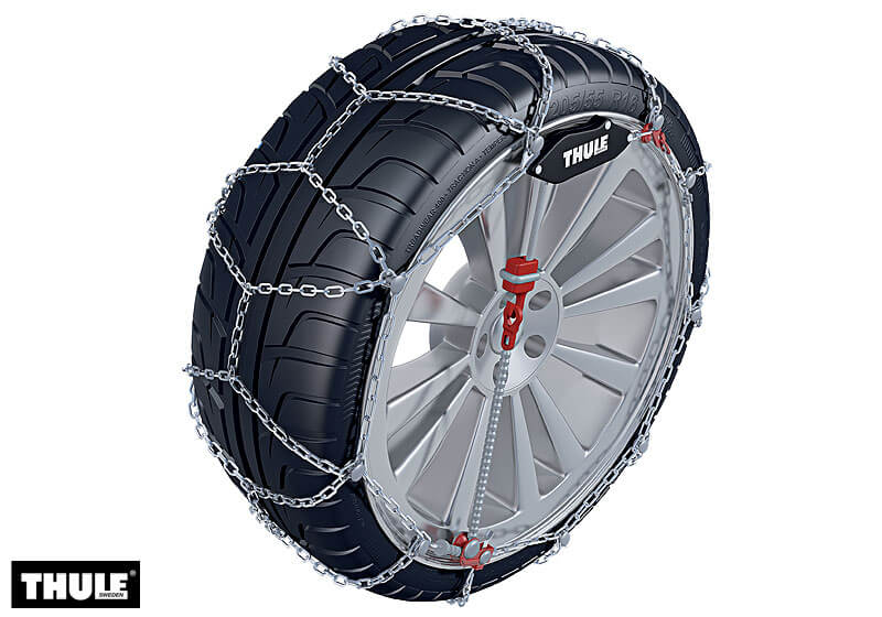Fiat Tipo three door (1988 to 1993):Thule CG-9 snow chains (pair) no. CG-9 060