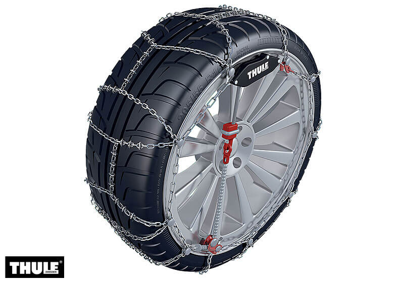 Peugeot 205 three door (1984 to 1996):Thule CL-10 snow chains (pair) no. CL-10 030