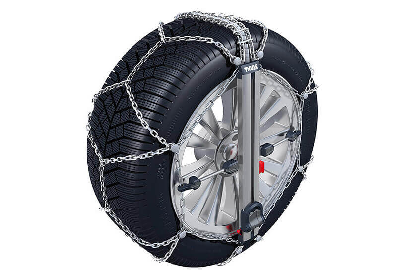 Mazda 323 five door (1990 to 1995):Thule CU-9 Easy-fit snow chains (pair) no. CU-9 050