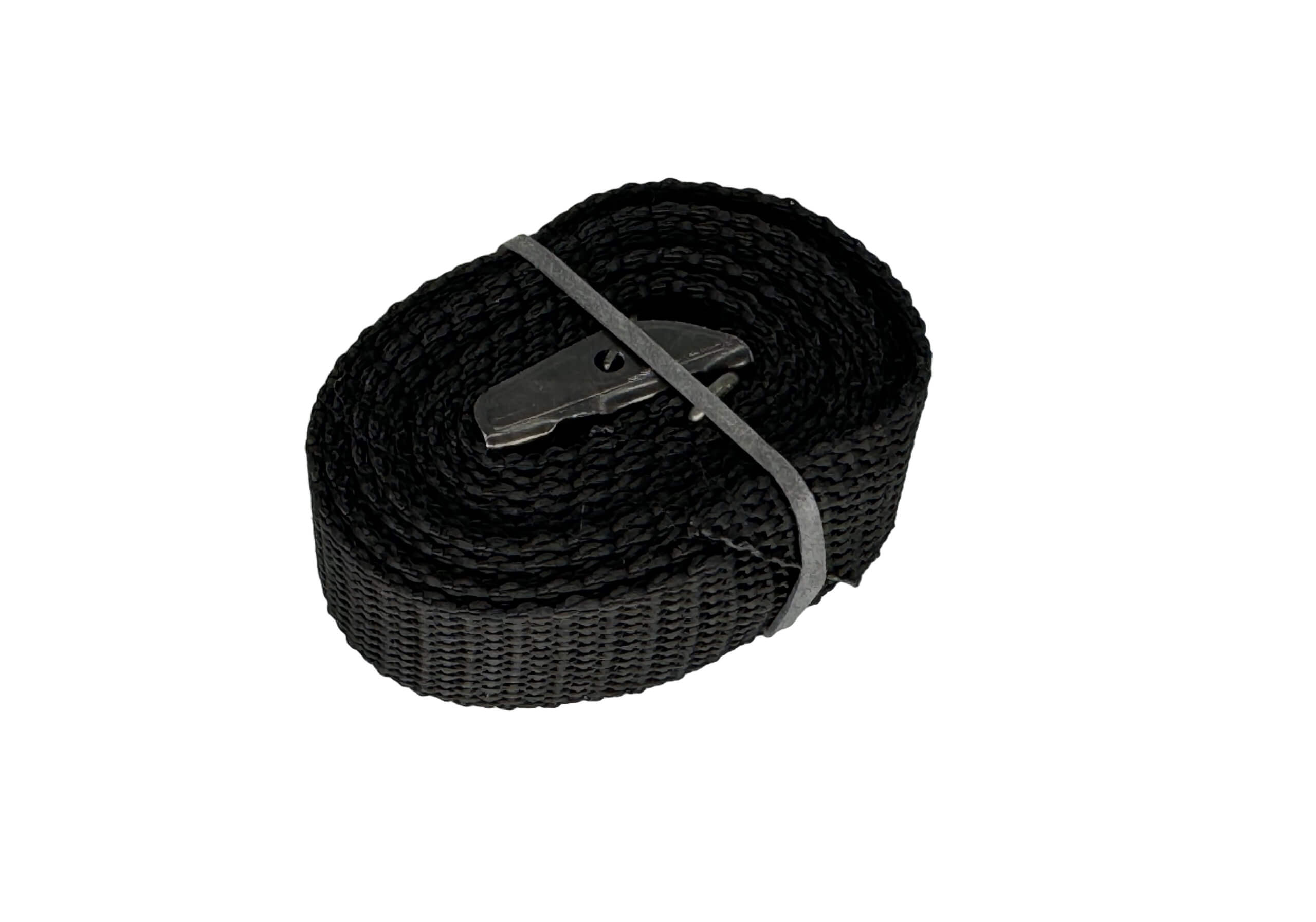 :FASTY Eco 150cm, black, 25mm wide, 400kg (1 strap), no. FSBL25150