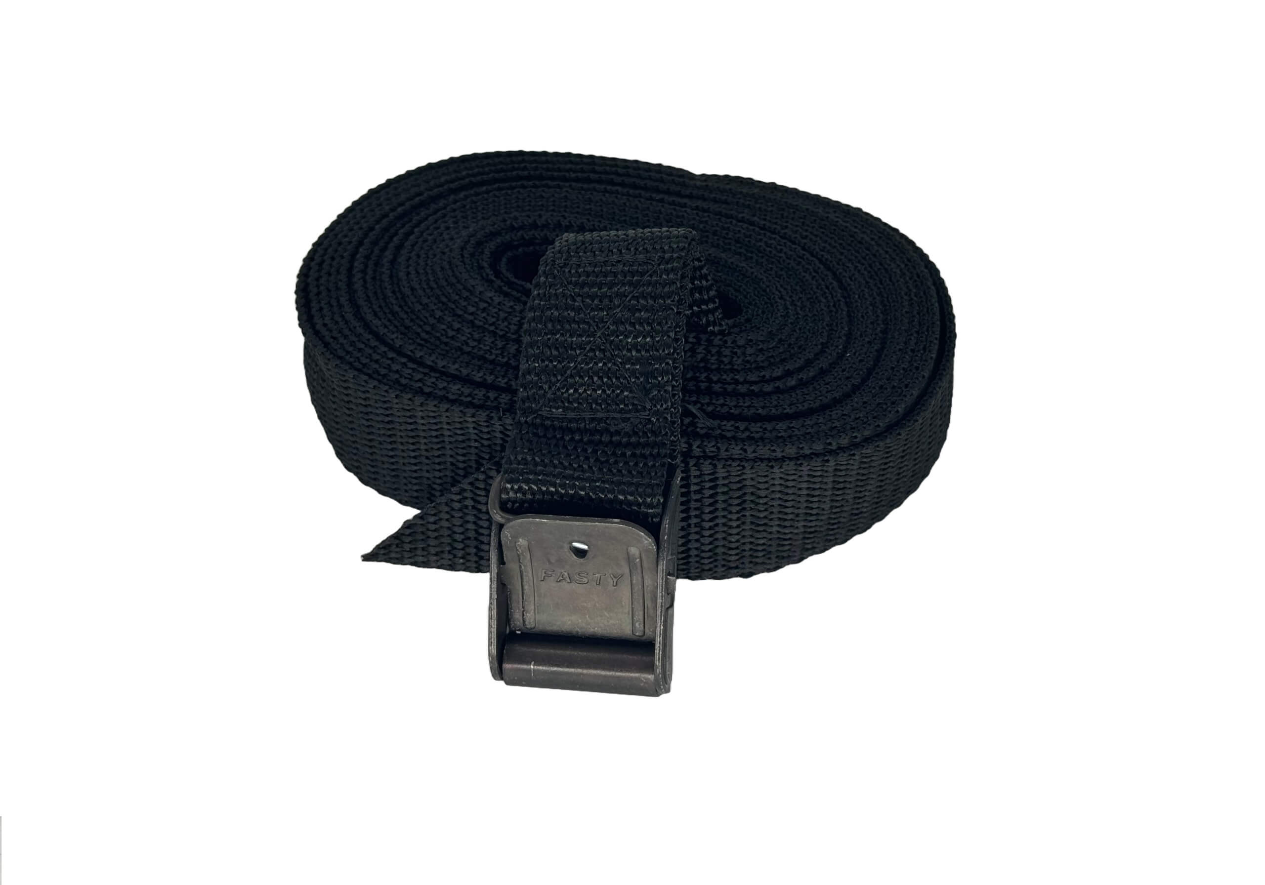 :FASTY Eco 500cm, black, 25mm wide, 400kg (1 strap), no. BL25500