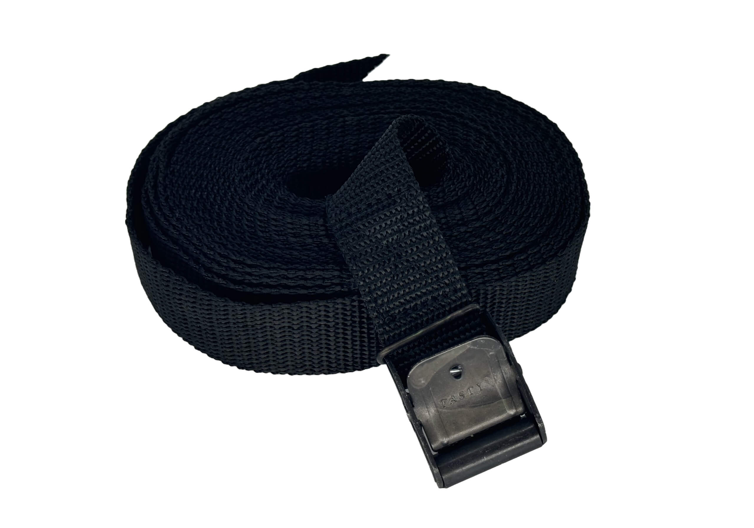 :FASTY Eco 600cm, black, 25mm wide, 400kg (1 strap), no. BL25600