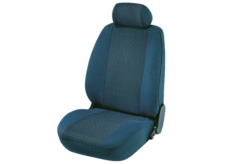 Nissan Almera four door saloon (1995 to 2000):Walser jacquard seat covers, Cologne steel, 12682