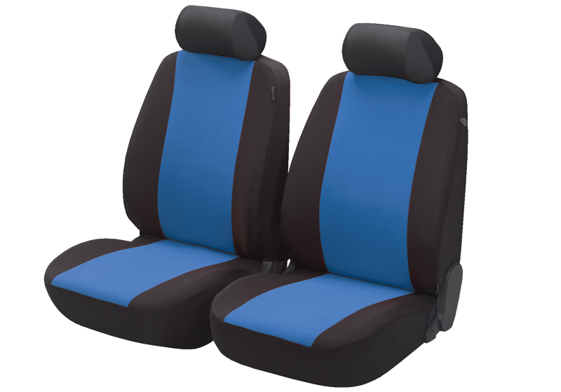 Toyota Land Cruiser Commercial LWB (2018 onwards):Walser seat covers, front seats only, Flash blue, 12547