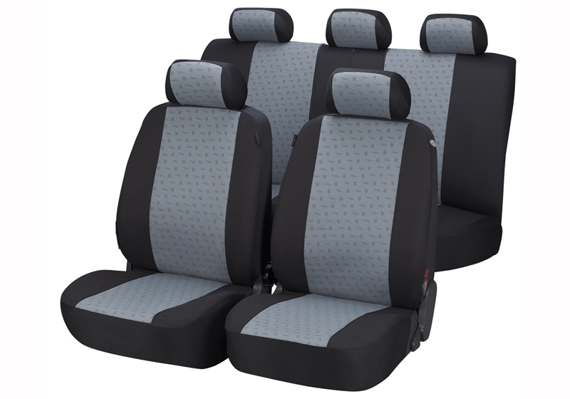 Ford Focus five door (2011 to 2018):Walser jacquard seat covers, full set, Positano, 12436